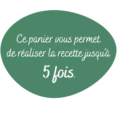 possibilit� de refaire la recette 5 fois