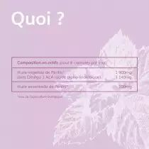 PACK DE 6 x Huile complète de Périlla - 90 capsules - Bio - Huile végétale et essentielle