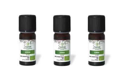 PACK DE 3 x Citron - Huile essentielle bio - 10 ml
