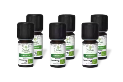PACK DE 6 x Myrte - Huile essentielle bio - 5 ml