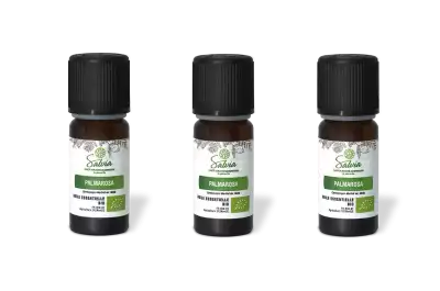 PACK DE 3 x Palmarosa - Huile essentielle bio - 10 ml