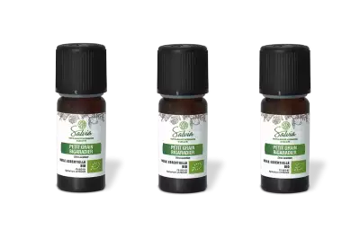 PACK DE 3 x Petit grain bigaradier - Huile essentielle bio - 10 ml