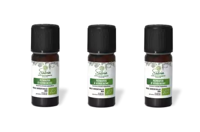 PACK DE 3 x Romarin � verbenone - Huile essentielle bio - 10 ml