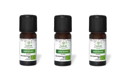 PACK DE 3 x Sauge sclar�e - Huile essentielle bio - 10 ml