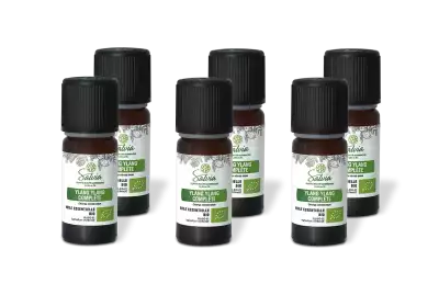 PACK DE 6 x Ylang Ylang compl�te - Huile essentielle bio - 10 ml