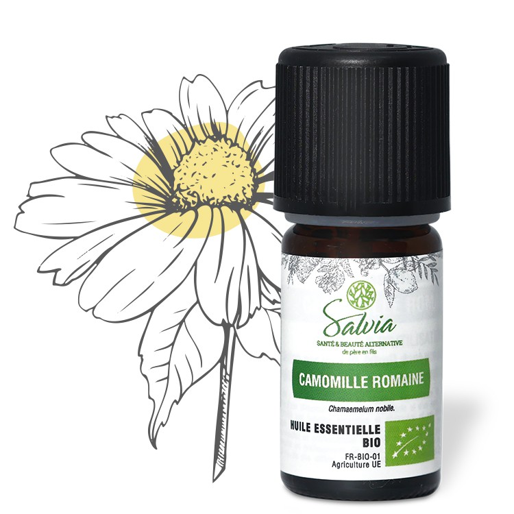 Camomille romaine - Huile essentielle bio - Salvia Nutrition - 2 ml