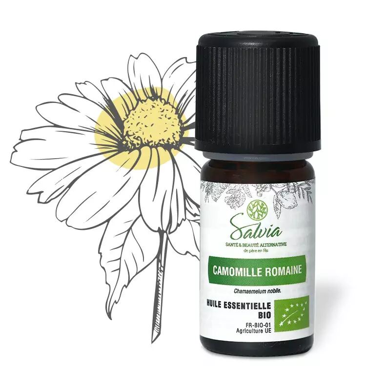 Camomille romaine - Huile essentielle bio - Salvia Nutrition - 2 ml