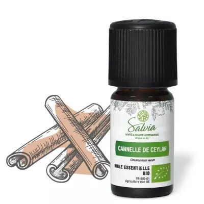 Cannelle de ceylan - Huile essentielle bio* - 5 ml