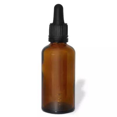 Flacon � pipette - Verre ambr� - 50 ml
