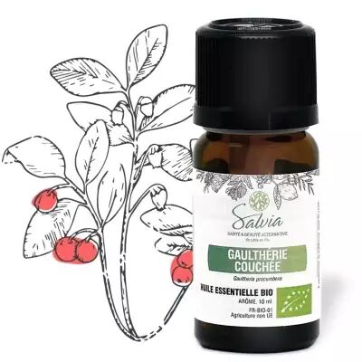 Gaulth�rie - Huile essentielle bio - 10 ml