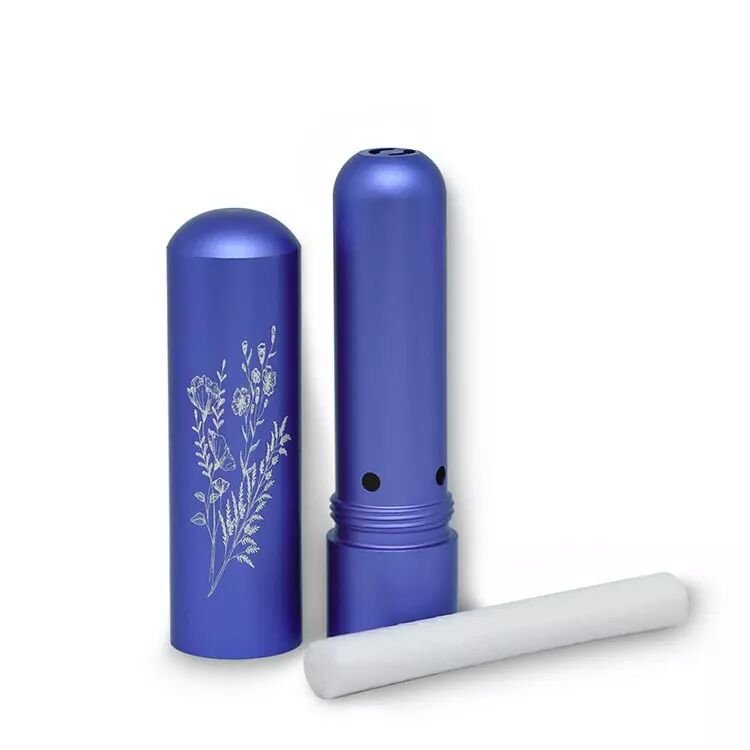 Inhalateur d'huiles essentielles - Bleu