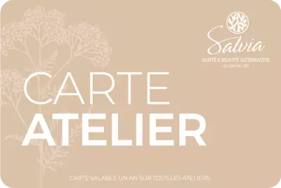 La carte Atelier Cr�ativ\'Aroma
