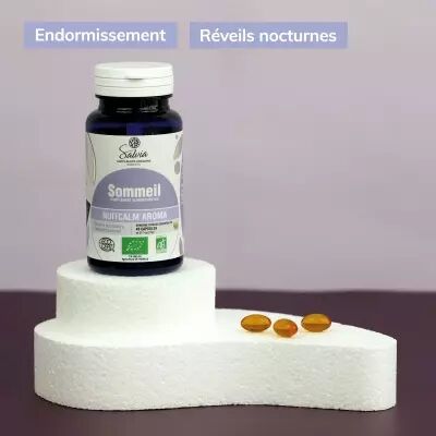 Nuitcalm\'aroma - 40 capsules - Bio - Huiles essentielles