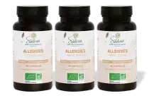 PACK DE 3 x Allerg\'aroma - 40 capsules - Bio - Huile végétale et essentielle