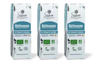 PACK DE 3 x Alternativ\'aroma - Gouttes - Bio - Huiles essentielles