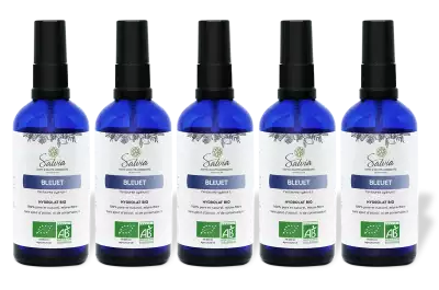 PACK DE 5 x Bleuet - Hydrolat bio - 100 ml