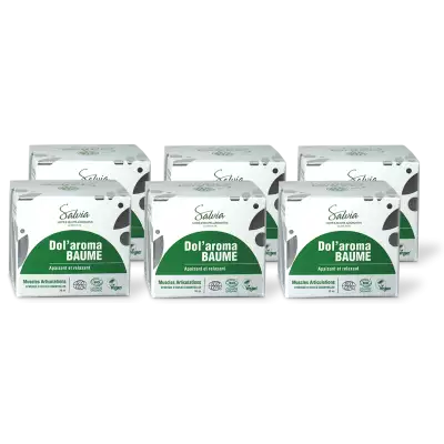 PACK DE 6 x Dol\'aroma - Baume - Bio - Huiles essentielles