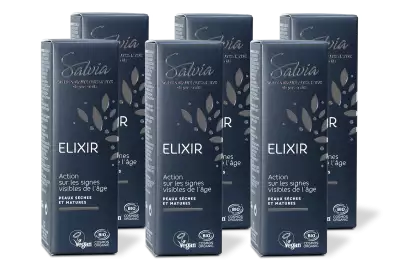 PACK DE 6 x �lixir - Soin anti-�ge - Bio