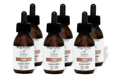 PACK DE 6 x Jojoba - Huile v�g�tale bio - 100 ml