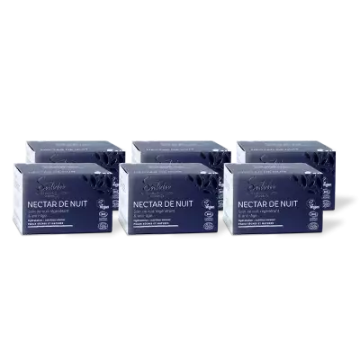 PACK DE 6 x Nectar de nuit - Soin anti-�ge - Bio
