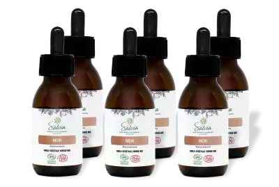 PACK DE 6 x Ricin - Huile v�g�tale bio - 100 ml