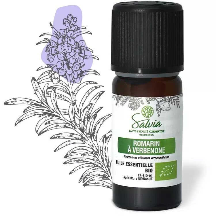 L'huile essentielle de Romarin à verbénone bio Salvia