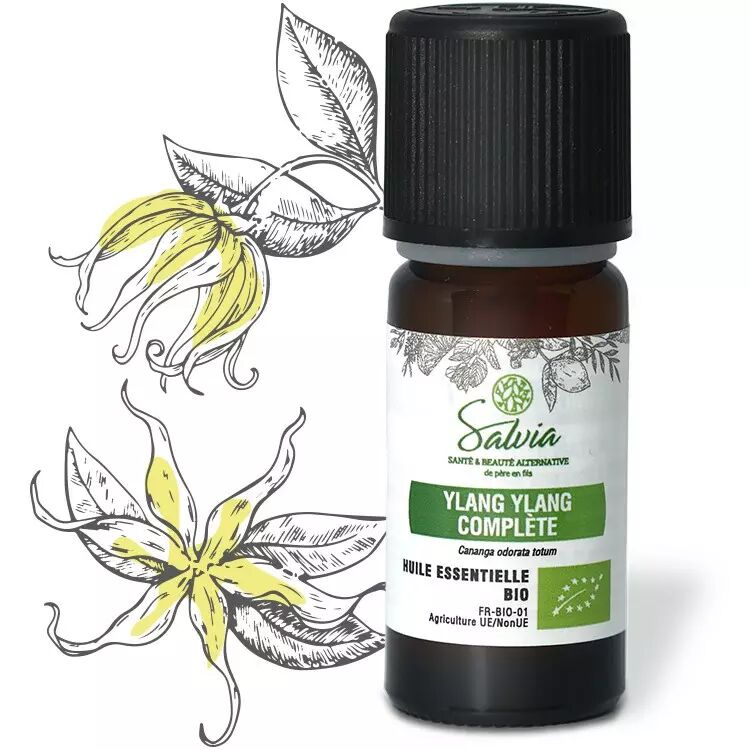 Huile essentielle Ylang Ylang 3ème fleur 10ml Phytofrance Herboristerie de  Paris usage alimentaire possible